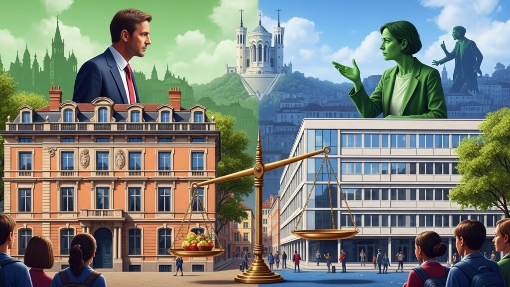 Municipales 2026 à Lyon : Polémique sur les Collèges Privés