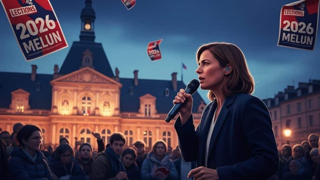 Municipales 2026 à Melun : Luquet Critique le Maire Sortant