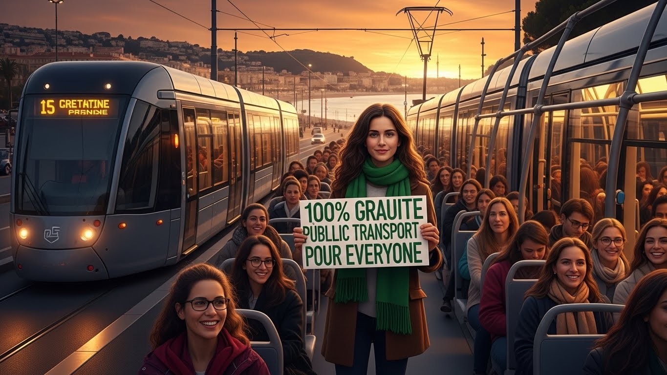À Nice, la liste d’union de gauche menée par Juliette Chesnel-Le Roux promet la gratuité totale des transports d’ici 2026. Une mesure choc face à Christian Estrosi et Éric Ciotti. Analyse complète.