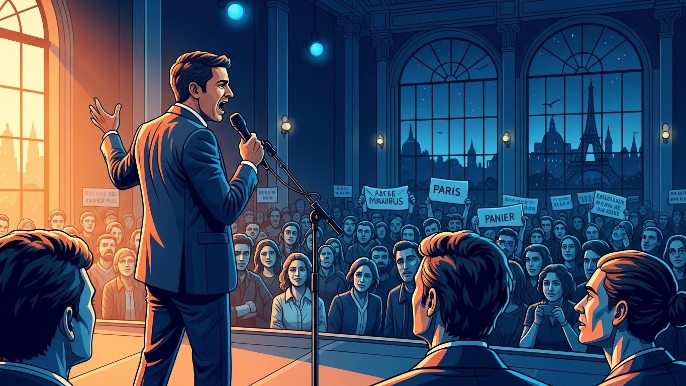 Découvrez Pierre-Yves Bournazel, candidat Horizons-Renaissance aux municipales 2026 à Paris. Un meeting émouvant où il se dévoile et affirme que Paris est "le combat de sa vie". Analyse exclusive.