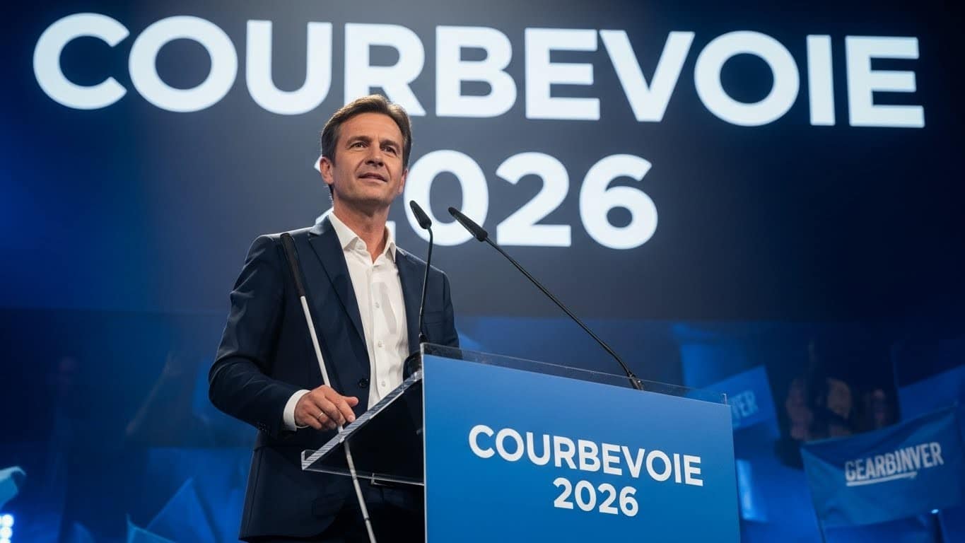 Découvrez Vincent Julié, candidat aveugle aux municipales 2026 à Courbevoie. Il veut prouver que handicap et ambition politique peuvent faire bon ménage. Une histoire inspirante.