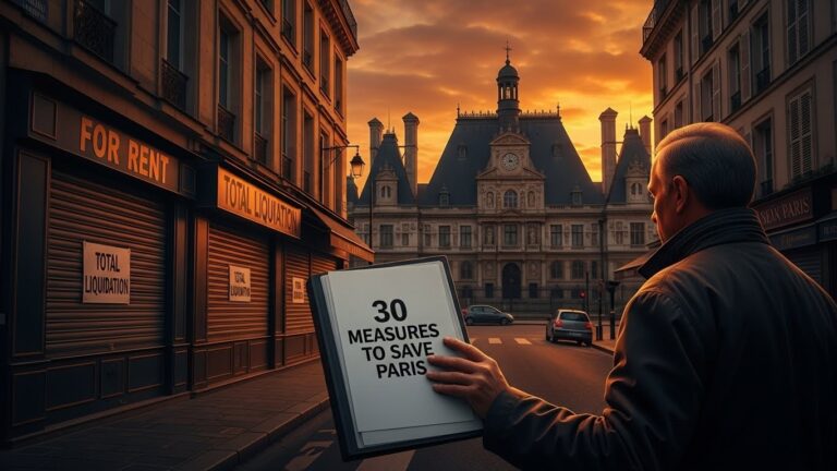 Municipales 2026 Paris : 4500 Faillites et 30 Mesures Choc