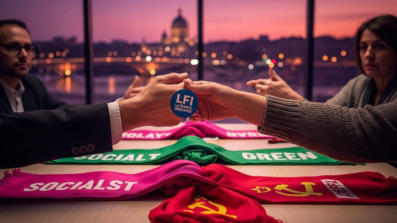 À Toulouse, PS, Écologistes et communistes se rassemblent derrière François Briançon pour défier Jean-Luc Moudenc en 2026. Une alliance fragile face à une dissidence verte et LFI. Analyse complète.