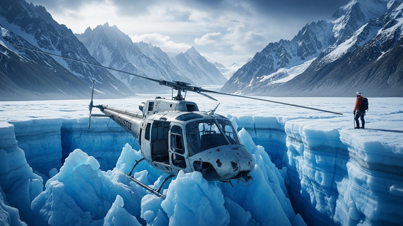 Découvrez comment un passionné a élucidé le mystère d’un hélicoptère crashé sur le glacier des Bossons au Mont Blanc. Une histoire captivante entre recherches acharnées et révélations inattendues.