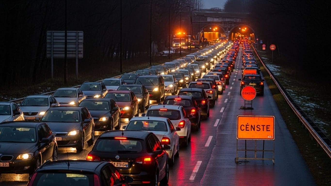 Dès 15h, la N12 fermée province-Paris entre Méré et Plaisir jusqu’au 12 décembre. Bouchons garantis, déviations obligatoires… Tout ce qu’il faut savoir pour survivre à cette semaine cauchemardesque dans les Yvelines.