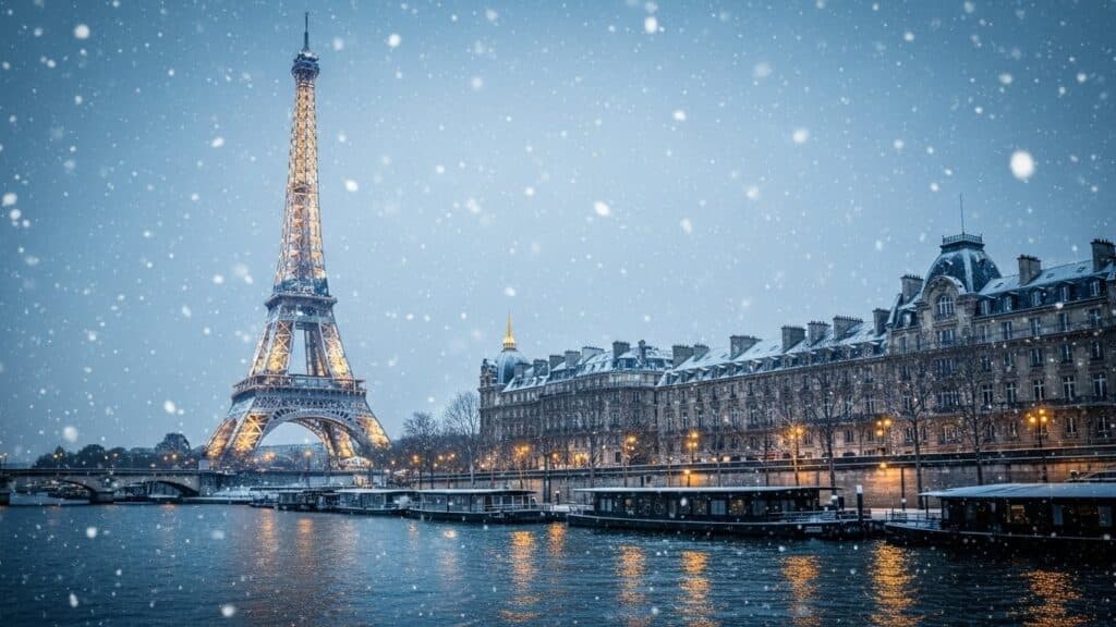 Neige à Noël 2025 : Paris et la Plaine en Blanc ?