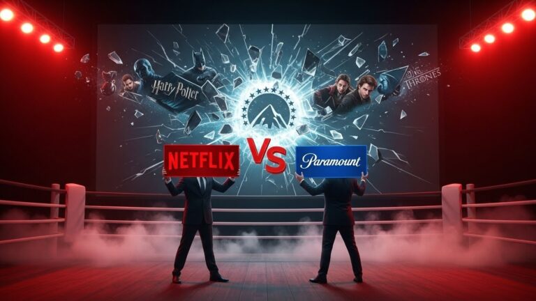 Netflix vs Paramount : La Bataille à 108 Milliards pour Hollywood