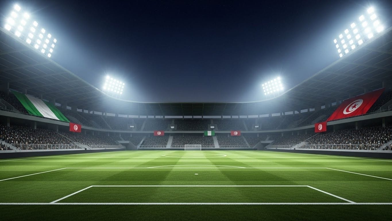 Découvrez l'heure exacte et la chaîne pour suivre Nigéria-Tunisie, match décisif de la 2e journée CAN 2025. Favoris du groupe C, Super Eagles et Aigles de Carthage s'affrontent dans un duel explosif. Infos pratiques et analyse.