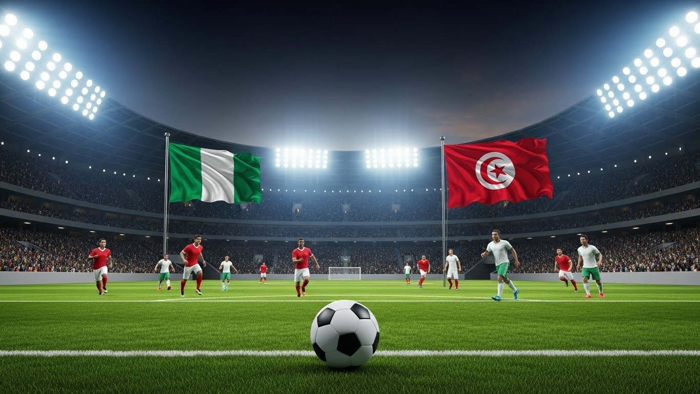 Découvrez l'analyse complète du match Nigeria-Tunisie à la CAN 2025. Compositions, enjeux, joueurs clés et pronostic : qui prendra la tête du groupe C ce soir ?