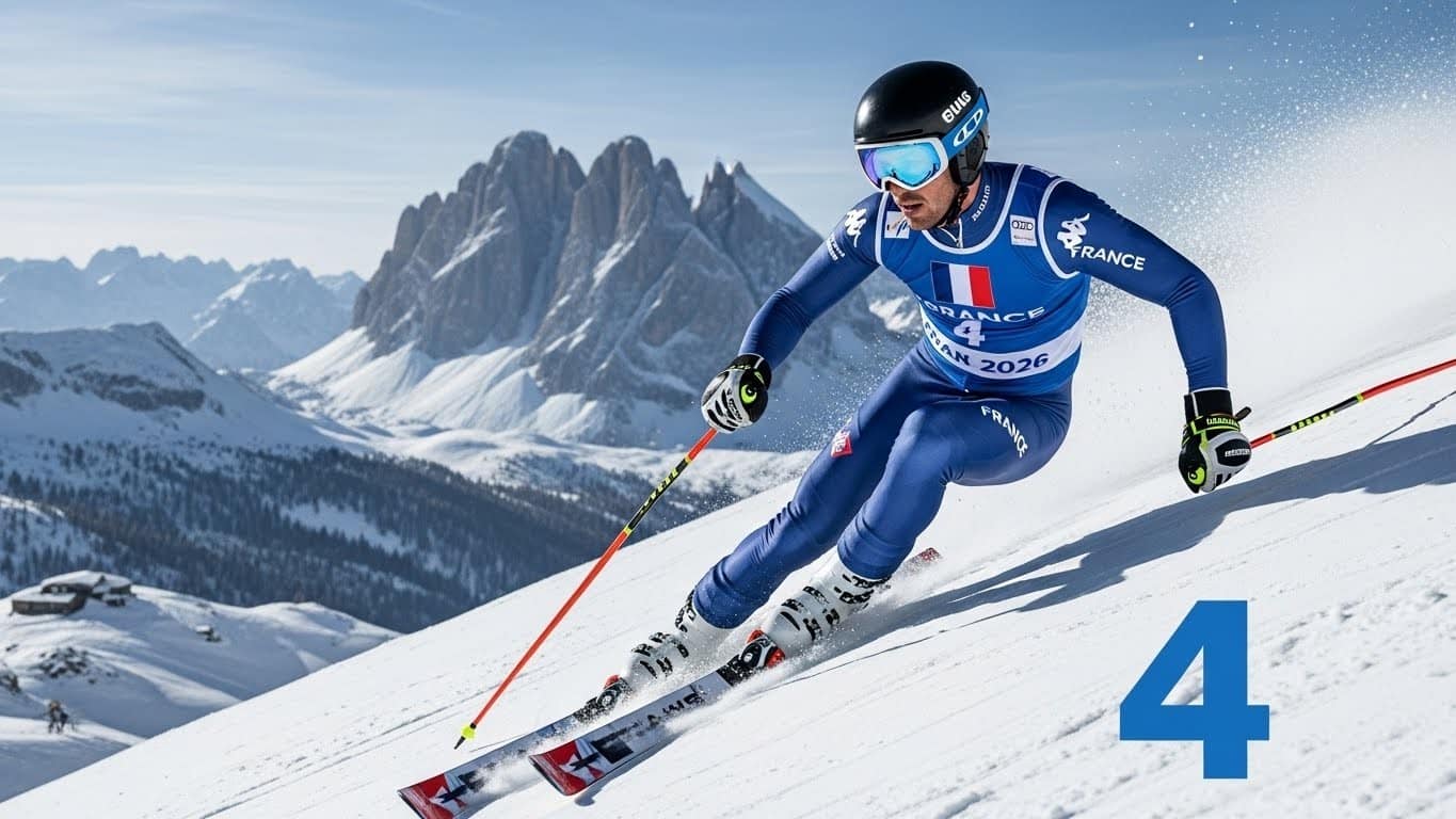 Nils Allègre rate encore le podium à Val Gardena mais montre une forme impressionnante. Entre déception et optimisme, le Français se prépare pour les JO de Milan-Cortina 2026.