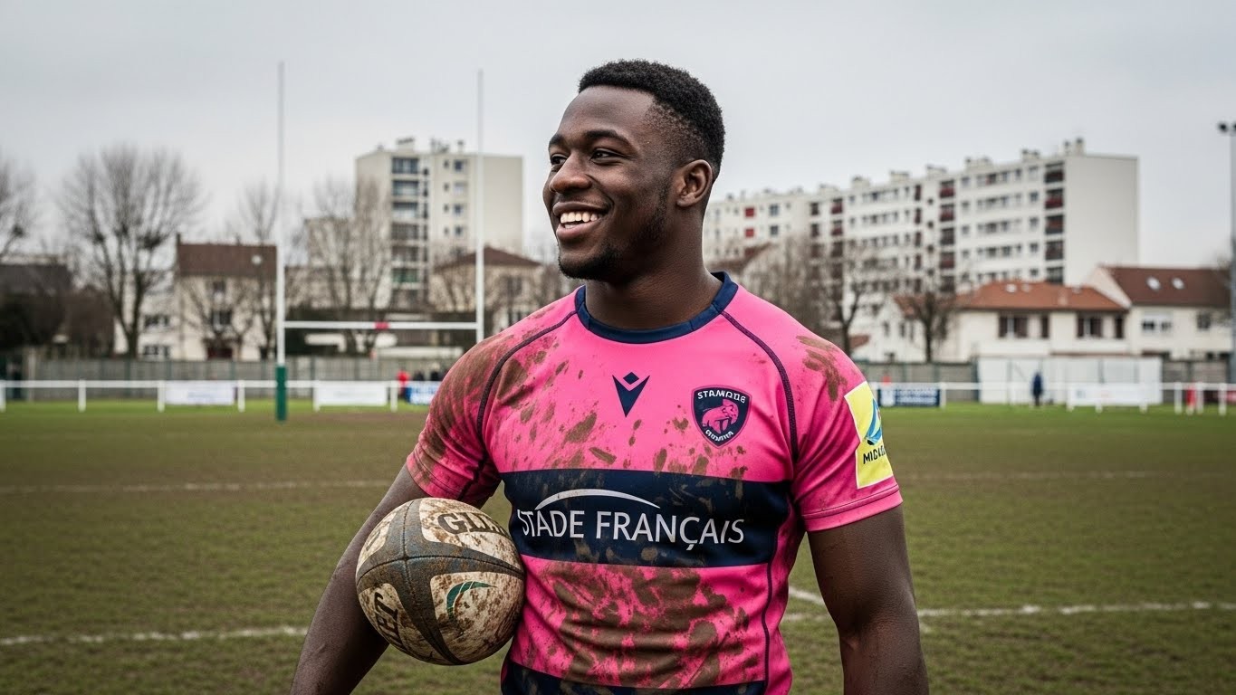 Découvrez le parcours inspirant de Noah Nene, jeune centre de 21 ans du Stade Français. Des terrains boueux de Villejuif à son premier derby pro contre le Racing 92, une histoire de fierté et de détermination.