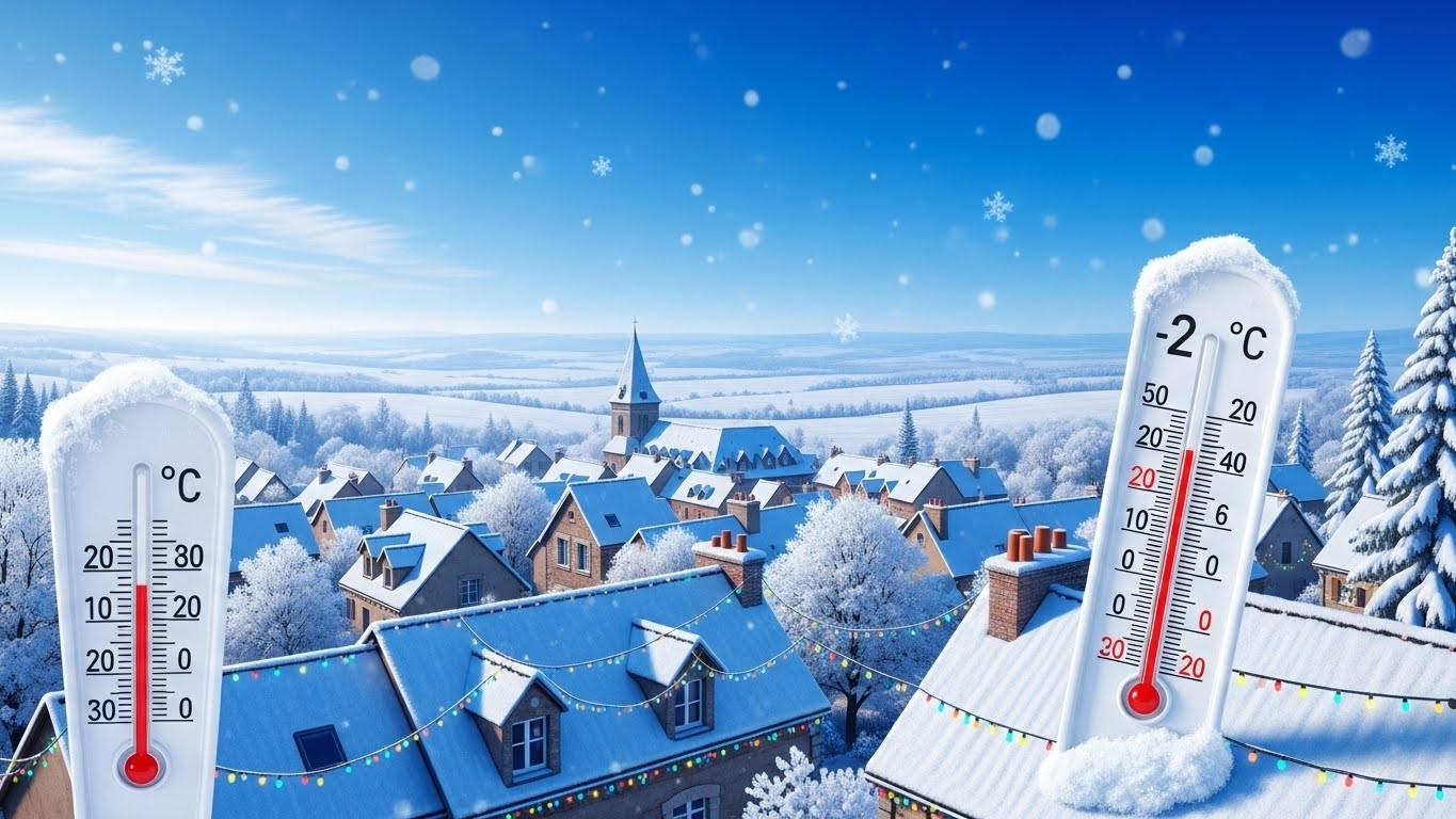 Découvrez les prévisions météo pour Noël 2025 : températures glaciales, neige en plaine et soleil généreux au nord. Le 25 décembre s'annonce comme le plus froid depuis 15 ans.