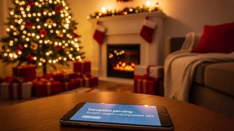 Noël 2025 : Virements Bancaires Bloqués du 25 au 28 Décembre