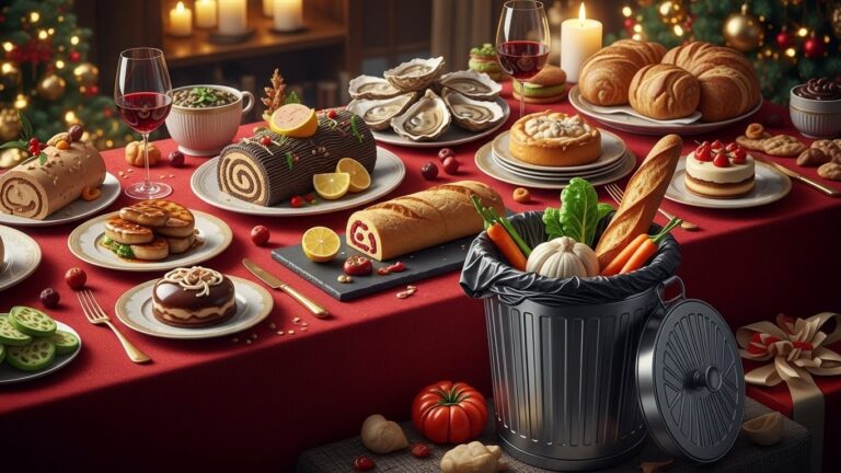 Noël et Gaspillage Alimentaire : Les Français en Excès