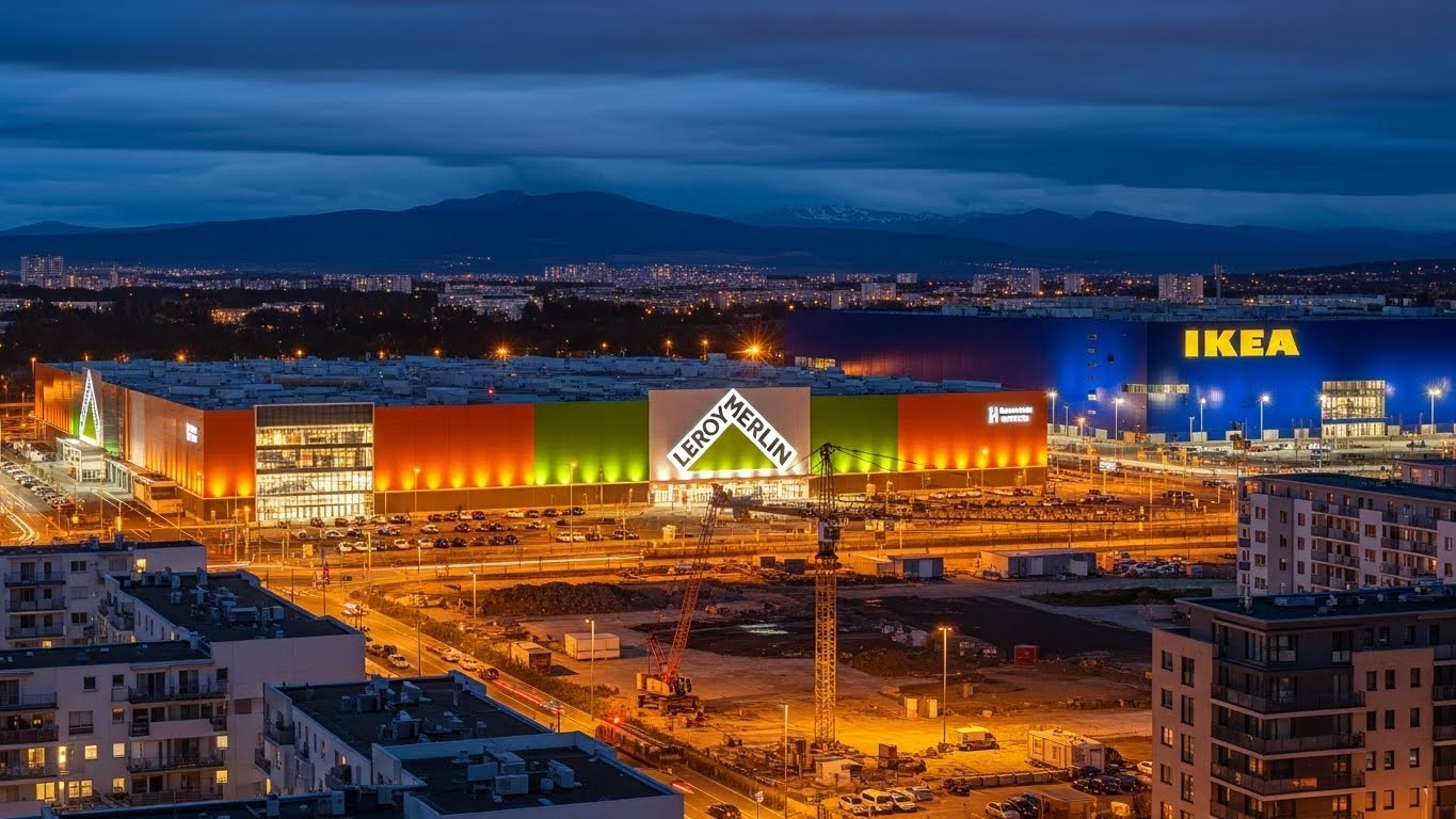Découvrez le nouveau Leroy Merlin aux Gravanches à Clermont-Ferrand : un magasin ultra-moderne qui change tout pour les bricoleurs auvergnats et libère une friche pour un immense projet immobilier !