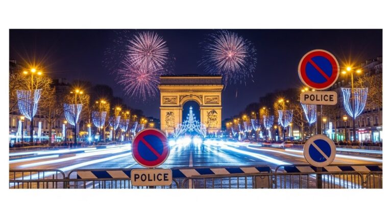 Nouvel An Champs-Élysées 2026 : Restrictions Circulation