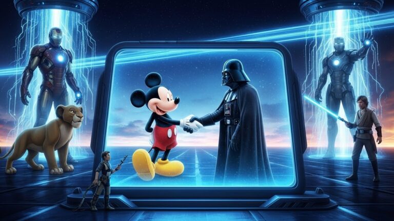 OpenAI et Disney S’allient pour l’IA : Mickey et Dark Vador sur Sora