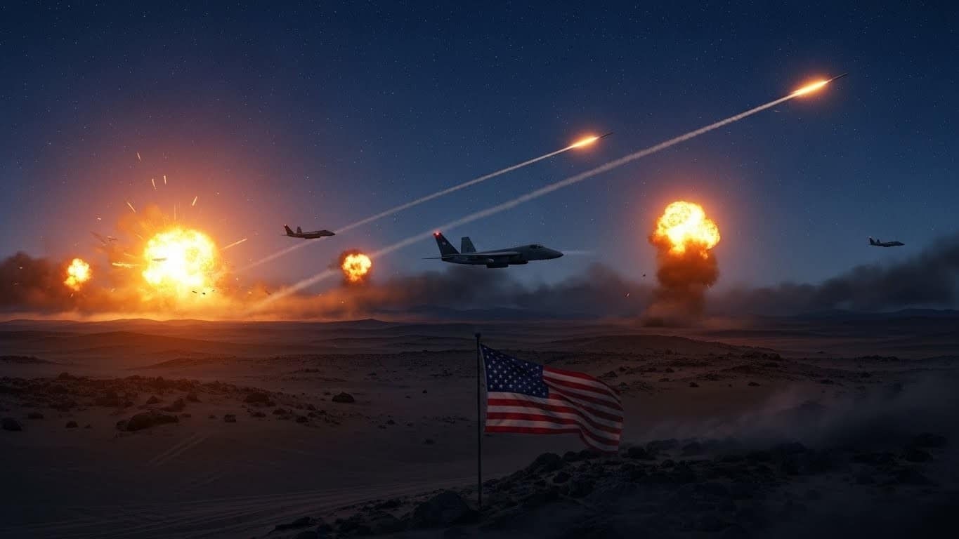 Décryptage exclusif de l'opération militaire US en Syrie après la mort de soldats américains. Réponse musclée, contexte géopolitique tendu et questions sur l'avenir des troupes. Tout comprendre.