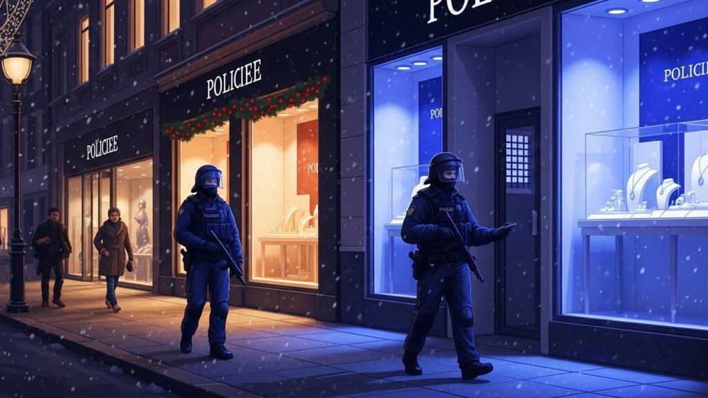 Opération Anti Hold-Up : La Police Renforce la Sécurité pour Noël