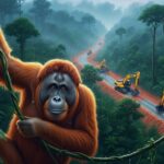 Orangs-Outans de Tapanuli en Danger : Une Mine d’Or Menace