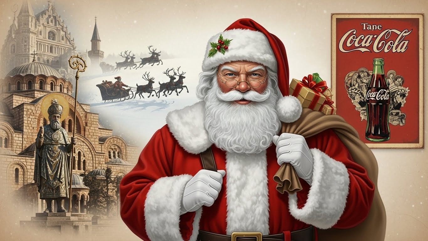 Découvrez les véritables origines du Père Noël, de Saint-Nicolas en Turquie antique aux campagnes Coca-Cola américaines. Un voyage fascinant à travers l'histoire !