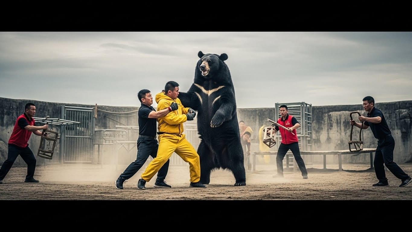 Un dresseur attaqué par un ours noir lors d’un show dans un parc animalier chinois : les images choc relancent le débat sur les spectacles avec animaux sauvages. Que s’est-il vraiment passé ?