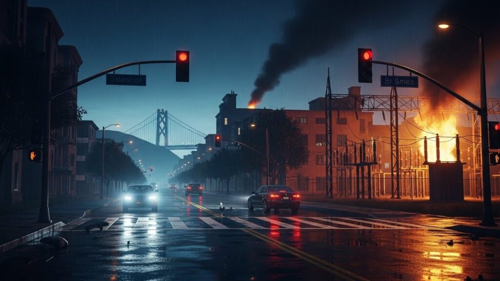 Panne Électricité San Francisco : 130 000 Sans Courant