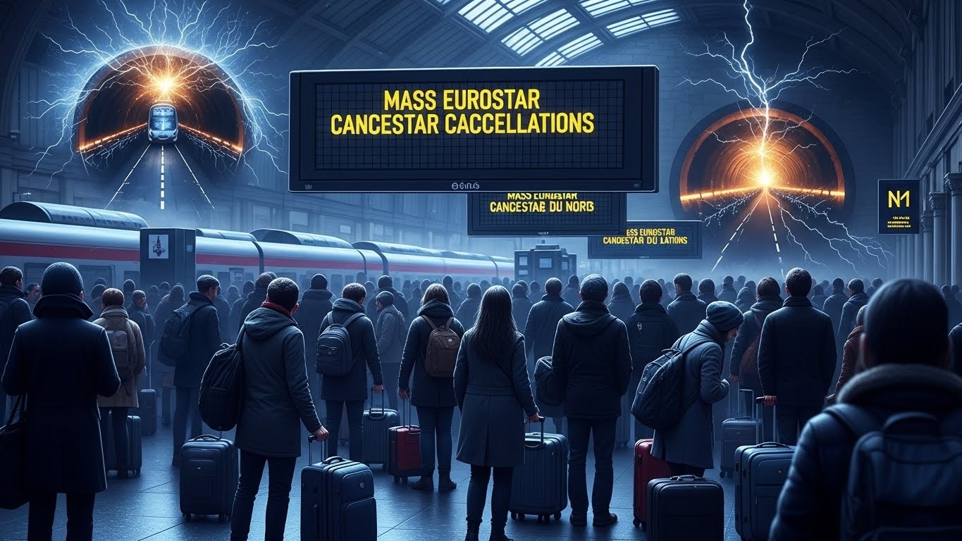 Découvrez comment une panne électrique a paralysé l'Eurostar le 30 décembre 2025, ruinant les plans de réveillon de milliers de voyageurs vers Londres. Perturbations, annulations et solutions : tout ce qu'il faut savoir.