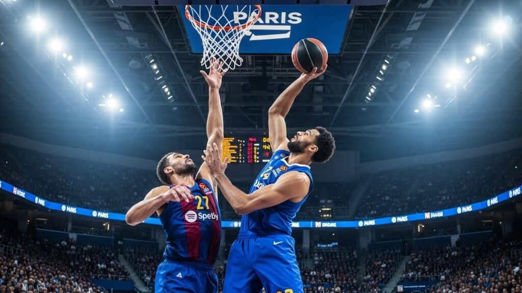 Paris Basketball vs Barcelone Euroligue : Heure et Chaîne TV