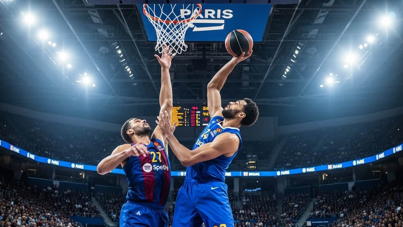 Découvrez l'heure et la chaîne pour suivre Paris Basketball contre Barcelone en Euroligue ce 16 décembre. Un match crucial pour les Parisiens en difficulté face à un géant européen. Infos diffusion et analyse complète.