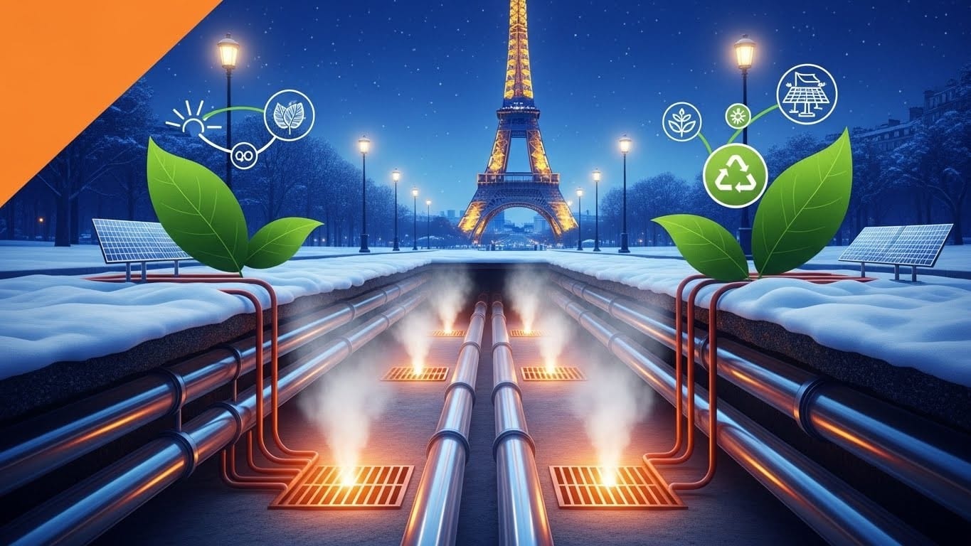 Dalkia, filiale d'EDF, décroche le gigantesque contrat de 15 milliards d'euros pour le réseau de chauffage urbain de Paris. Un million d'habitants concernés, verdissement massif et polémiques : décryptage complet.