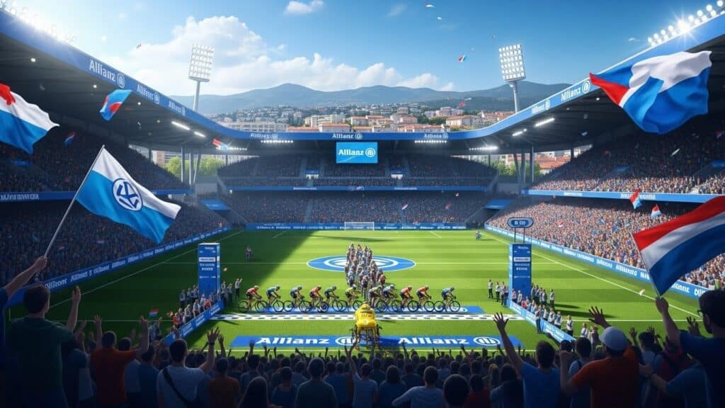 Paris-Nice 2026 : Arrivée Inédite à l&rsquo;Allianz Riviera