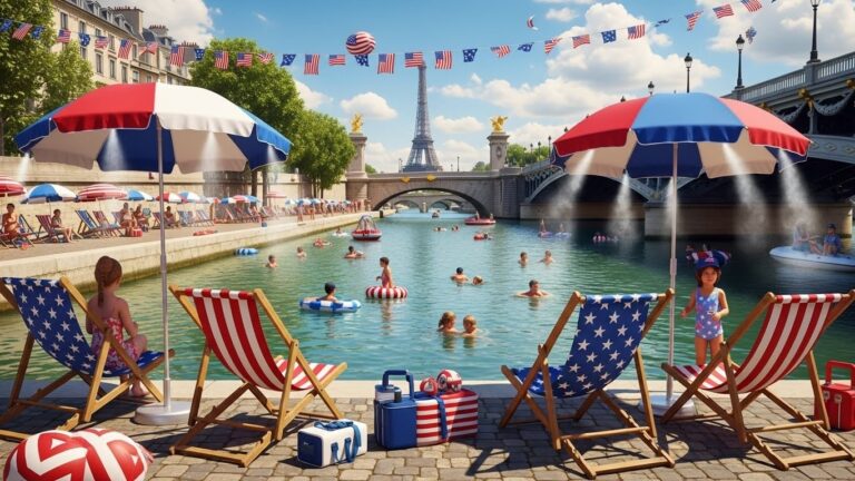 Paris Plages 2026 Aux Couleurs des États-Unis