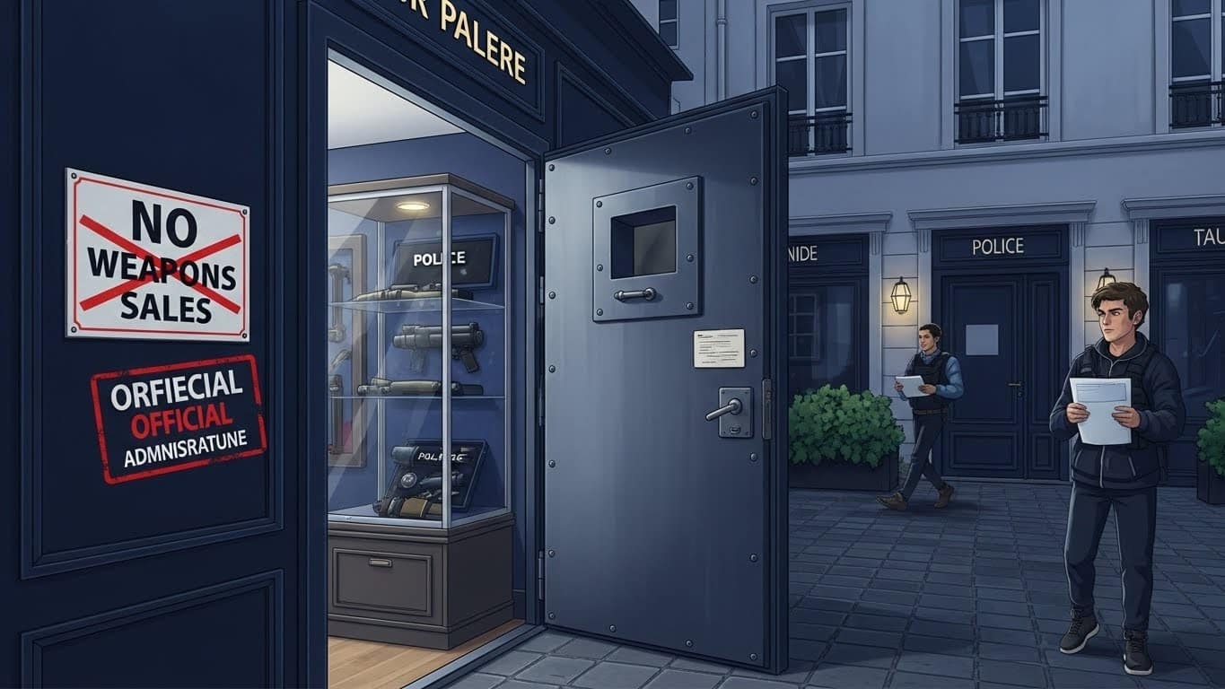 Découvrez l’incroyable décision de la Préfecture de police qui refuse à un magasin spécialisé pour forces de l’ordre de vendre des armes à Paris. Acharnement ou prudence ? L’histoire complète.