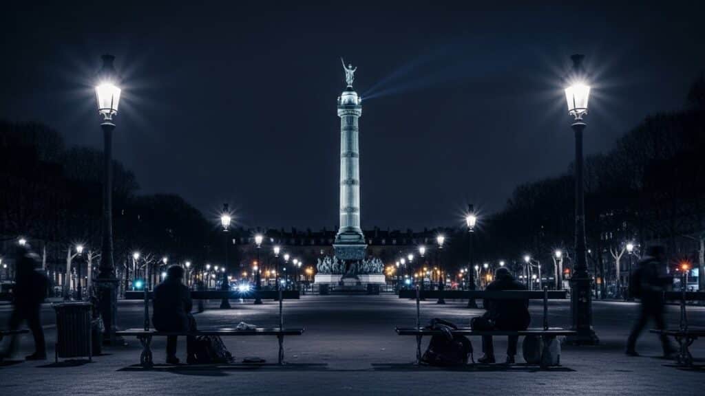 Paris : Sans-Abri Poignardé Place de la Nation