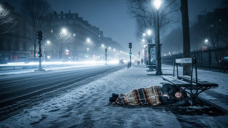 Paris : Un Homme Mort de Froid dans le XVIIe