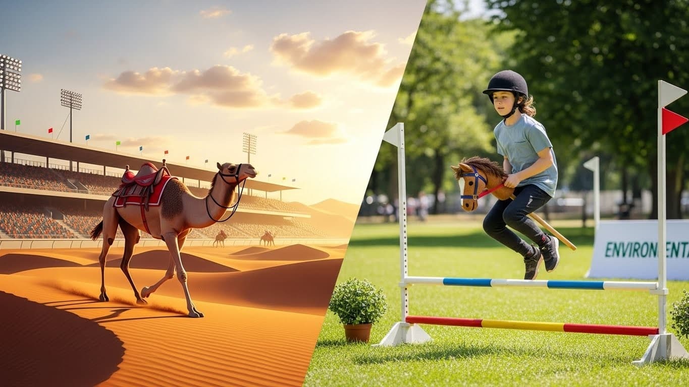 Découvrez la controverse autour de Paul Pogba, ambassadeur d'une équipe de courses de chameaux en Arabie Saoudite. PETA dénonce la cruauté animale et propose une alternative insolite. Les détails choc.