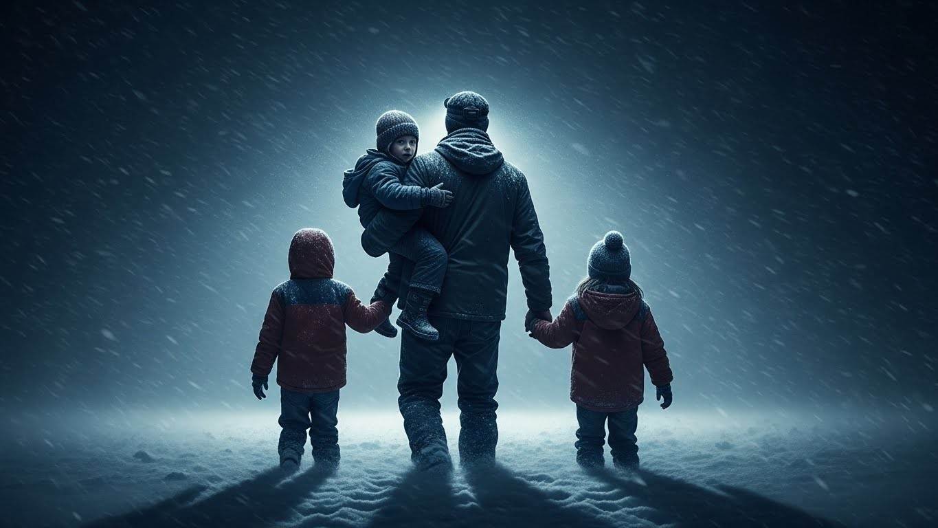 Un père salué comme héros après avoir sauvé ses enfants dans une tempête est aujourd’hui accusé de maltraitance aggravée. Que s’est-il vraiment passé dans cette montagne ?