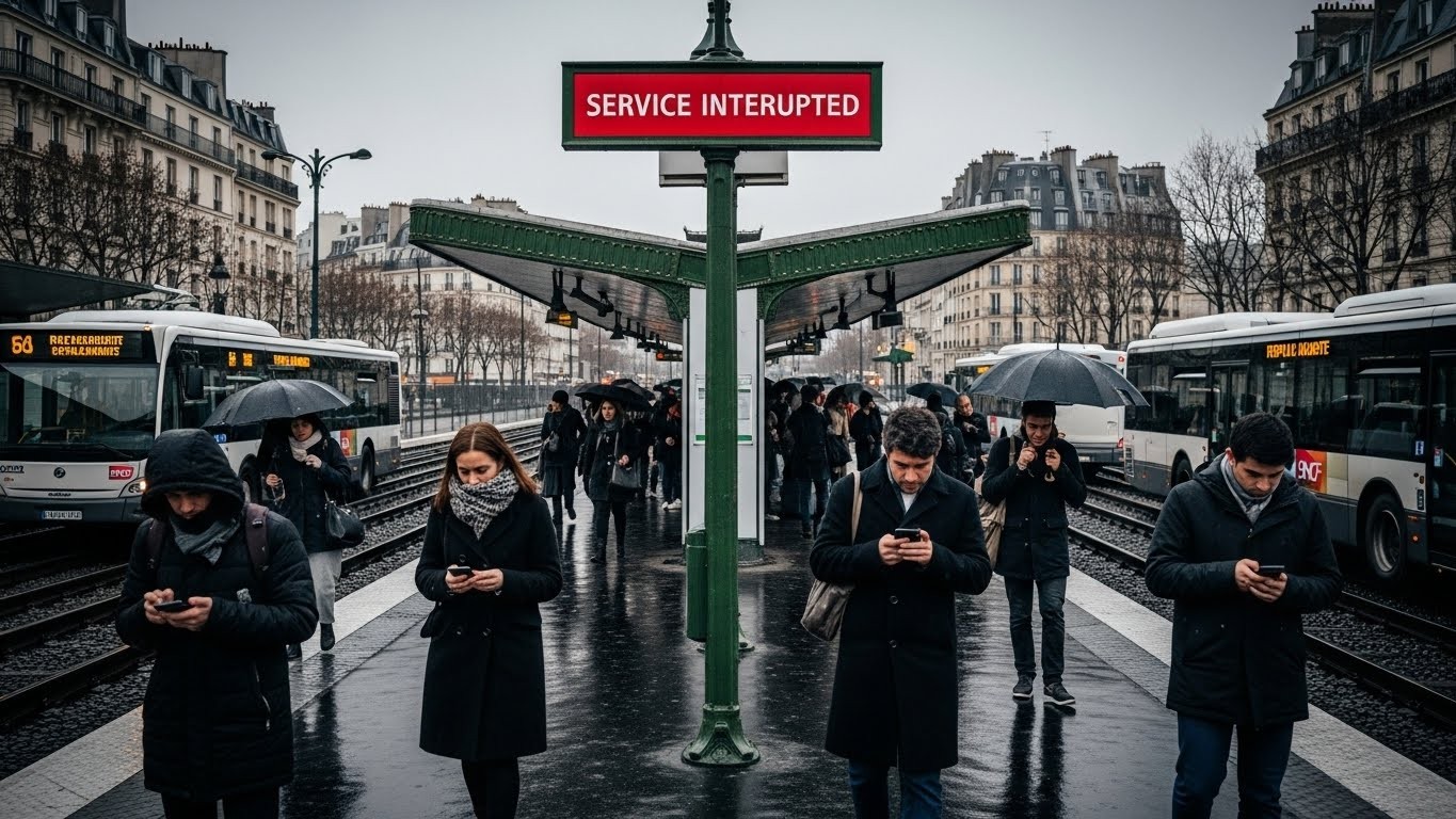 Découvrez toutes les perturbations métro, RER et Transilien ce week-end des 6 et 7 décembre 2025 en Île-de-France. Ligne 14 fermée, RER C coupé… Évitez les galères avec ce récap complet !
