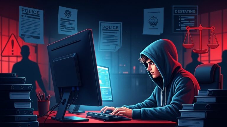 Piratage Ministère Intérieur : Hacker 22 Ans en Détention
