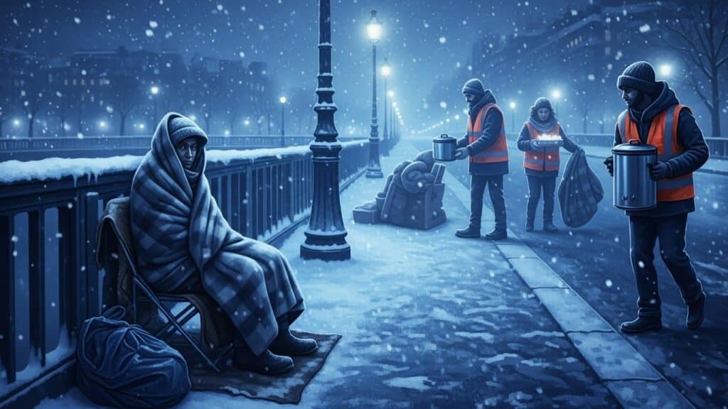 Plan Grand Froid Activé en Île-de-France : Enfin !