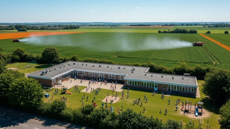 Plus de 1,7 Million d&rsquo;Élèves Exposés aux Pesticides