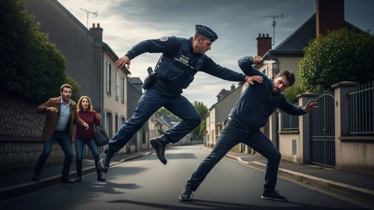 Policier Héroïque Sauve Deux Vie à Mormant
