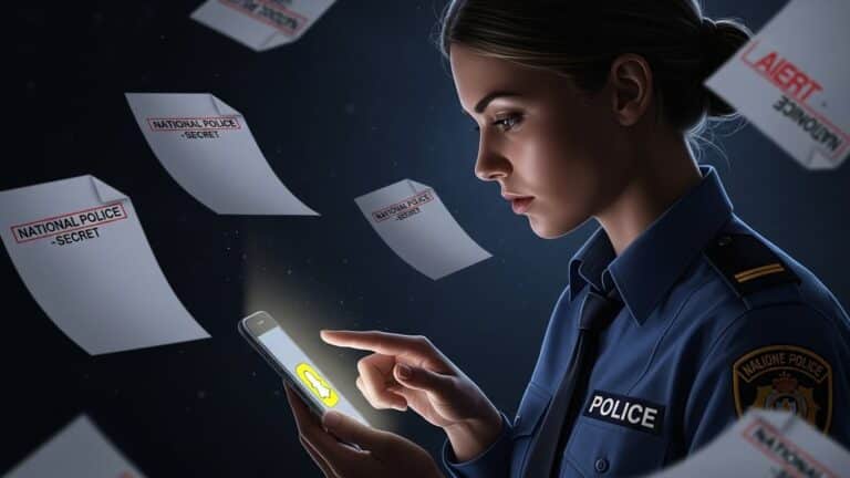 Policière Vend Fichiers Confidentiels sur Snapchat