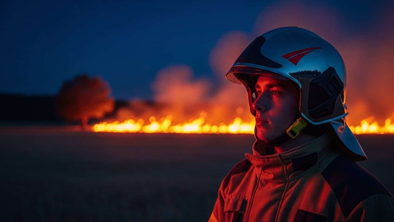Un pompier volontaire de 25 ans condamné pour avoir allumé sept feux dans son propre secteur. Entre déni total, bracelet électronique et interdiction à vie : l’histoire glaçante d’un sauveteur devenu incendiaire.