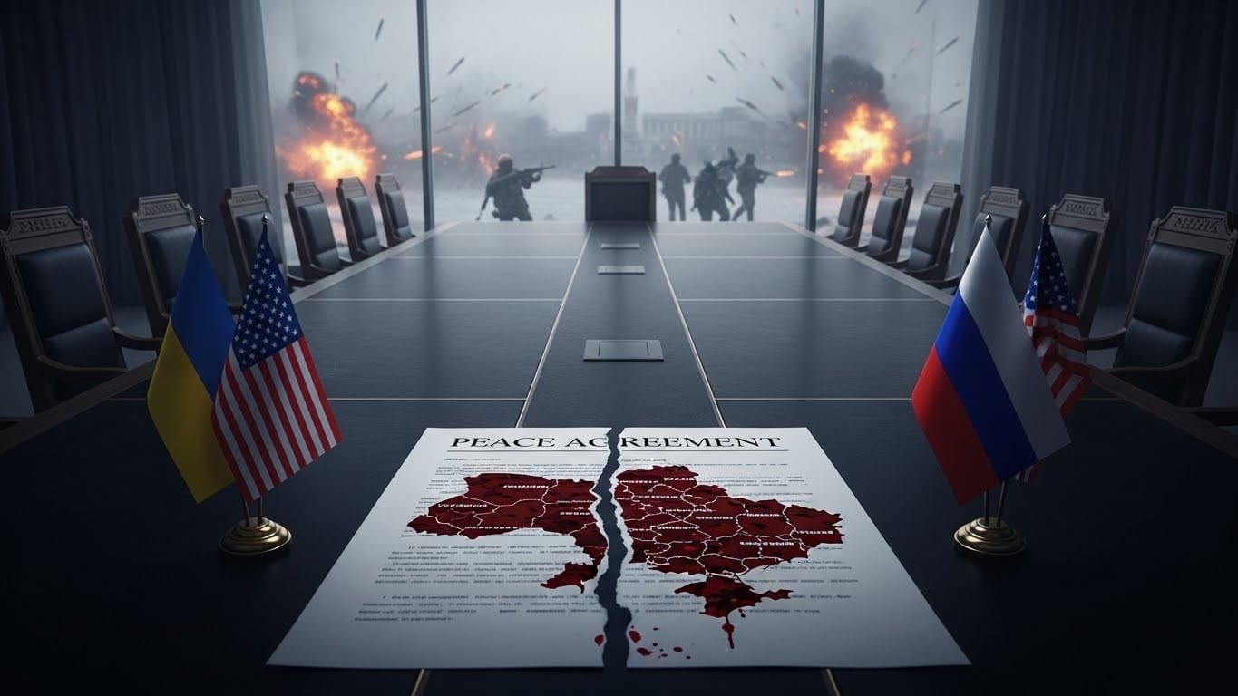 Diplomatie intense entre Kiev, Moscou et Washington depuis deux semaines. Des réunions marathon, des plans de paix rejetés, des territoires et l’OTAN au cœur des blocages. Où en est-on vraiment ? Décryptage complet.