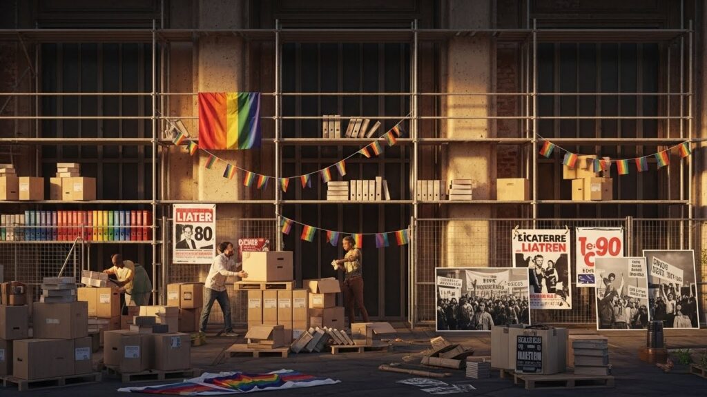 Premier Centre d&rsquo;Archives LGBTQI+ à Paris : Ouverture 2026
