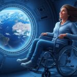 Première Touriste en Fauteuil Roulant dans l&rsquo;Espace