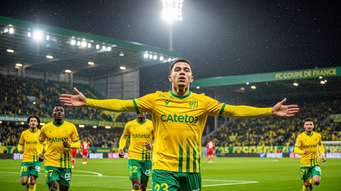 Découvrez comment Ahmed Kantari a décroché sa première victoire à la tête de Nantes face à Concarneau en Coupe de France. Matthis Abline en star, un match fou : analyse complète d'un succès qui redonne espoir pour le maintien en Ligue 1.
