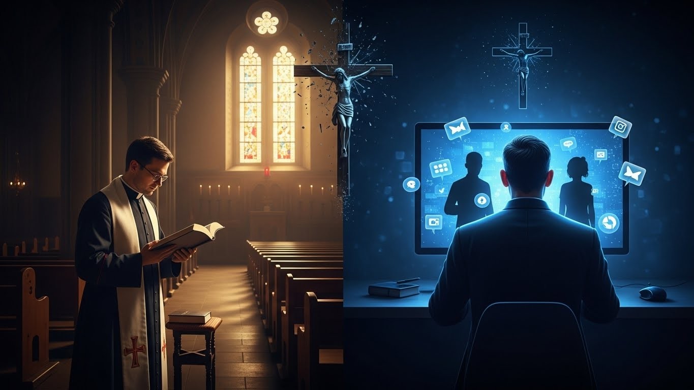 Découvrez comment certains prêtres naviguent entre foi et tentations sur les réseaux sociaux. Likes sur contenus érotiques, commentaires osés : un phénomène qui interroge la gestion de la sexualité dans l'Église. Une enquête choc.